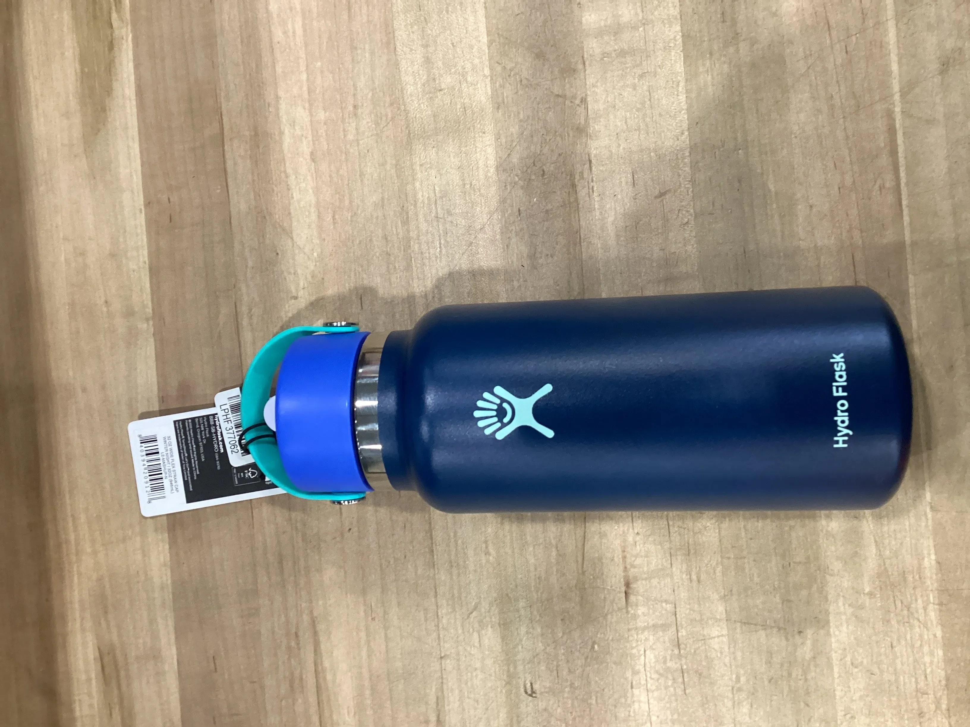 Hydro Flask 32oz Wide Mouth Flex Straw Water Bottle Winter Night (See Description) - Kaedas