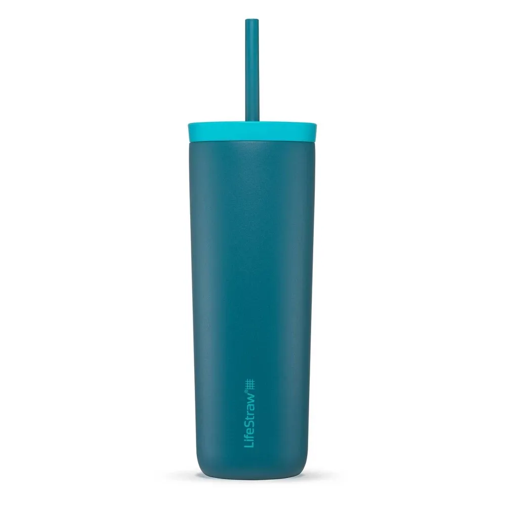 LifeStraw Go Series Water Filter Tumbler Laguna Teal - Kaedas