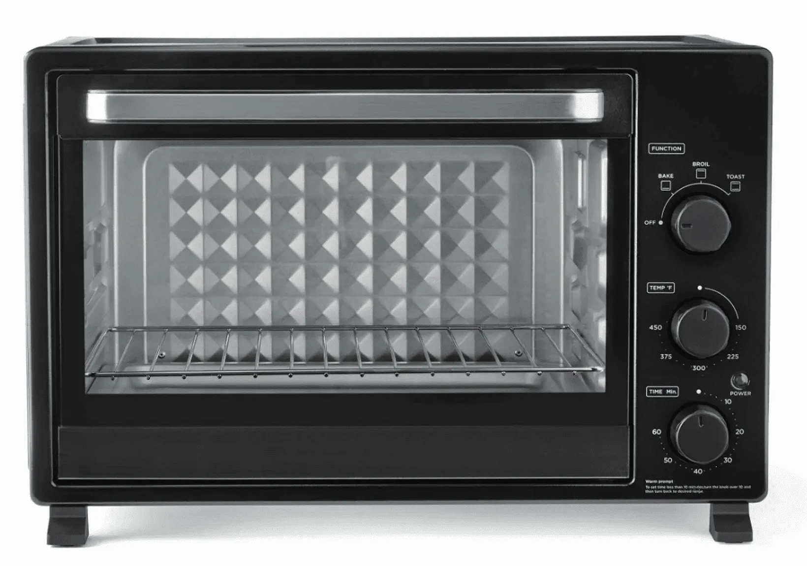 Mainstays XL Toaster Oven, 34QT, 6-Slice Family Size, Black, 1500 - Kaedas