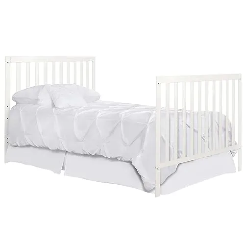 Mini Crib Bed Rail White - Kaedas