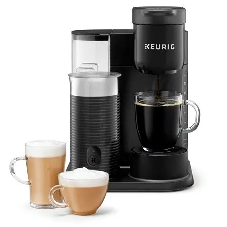 K-Café Essentials Single Serve K-Cup Pod Coffee Maker - Black - Kaedas