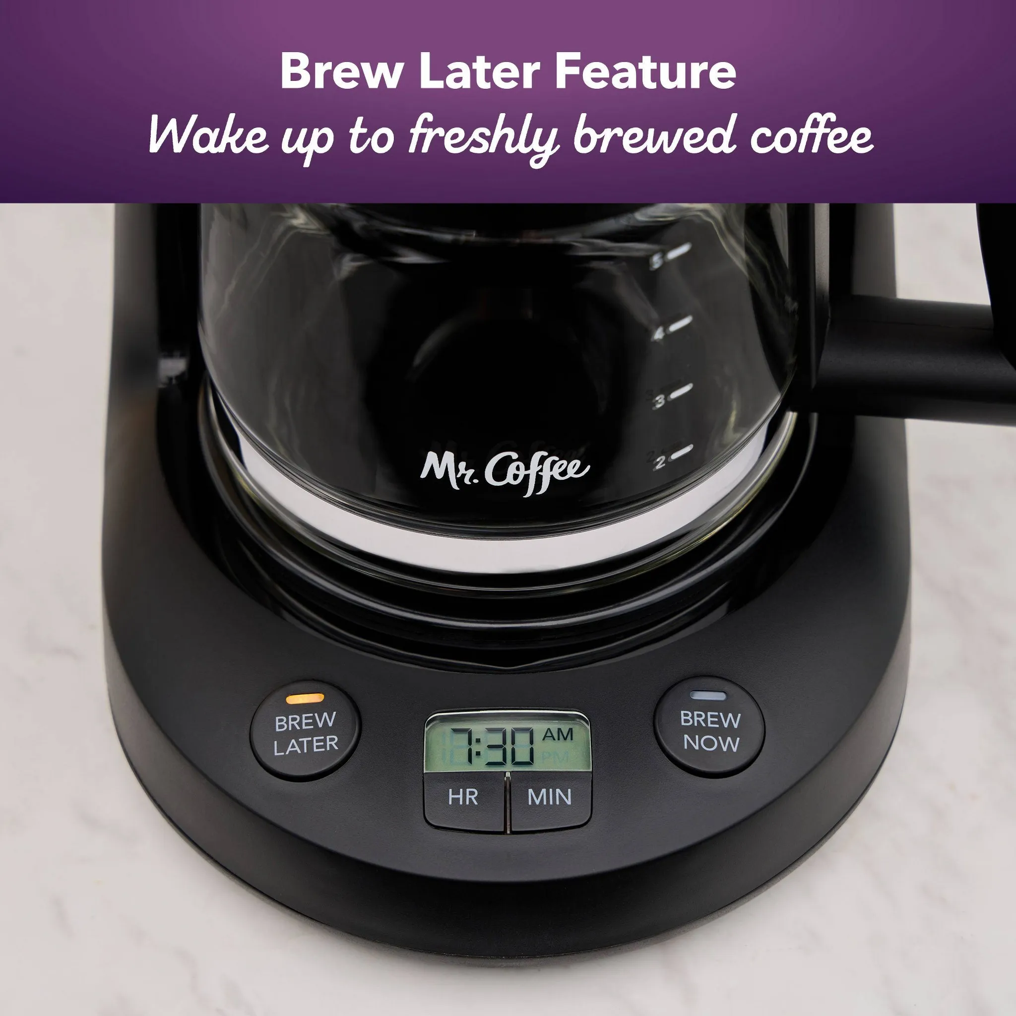 Mr. Coffee 5-Cup Programmable Coffee Maker - Black - Kaedas