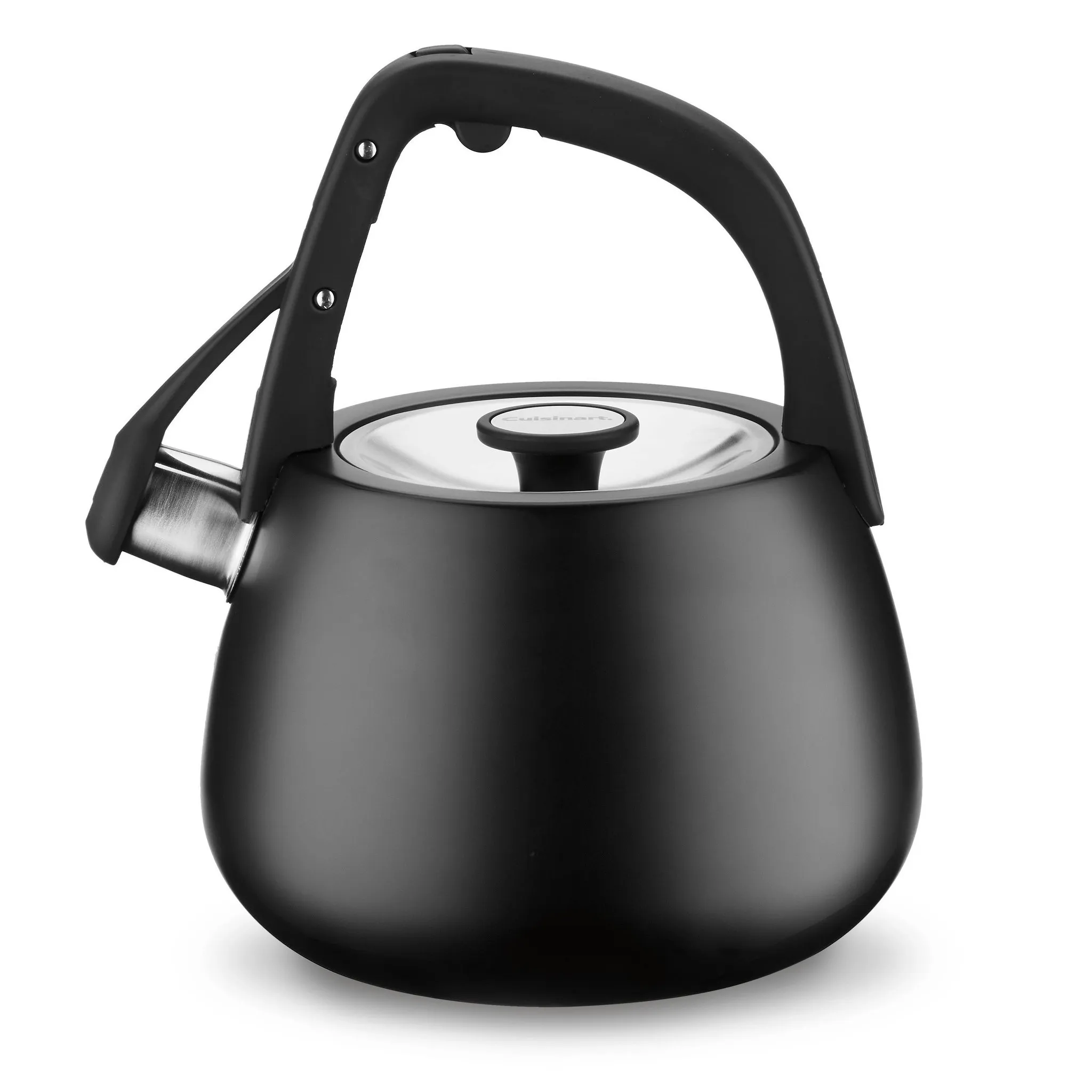 2qt Stainless Steel Stovetop Kettle- Matte Black - Kaedas