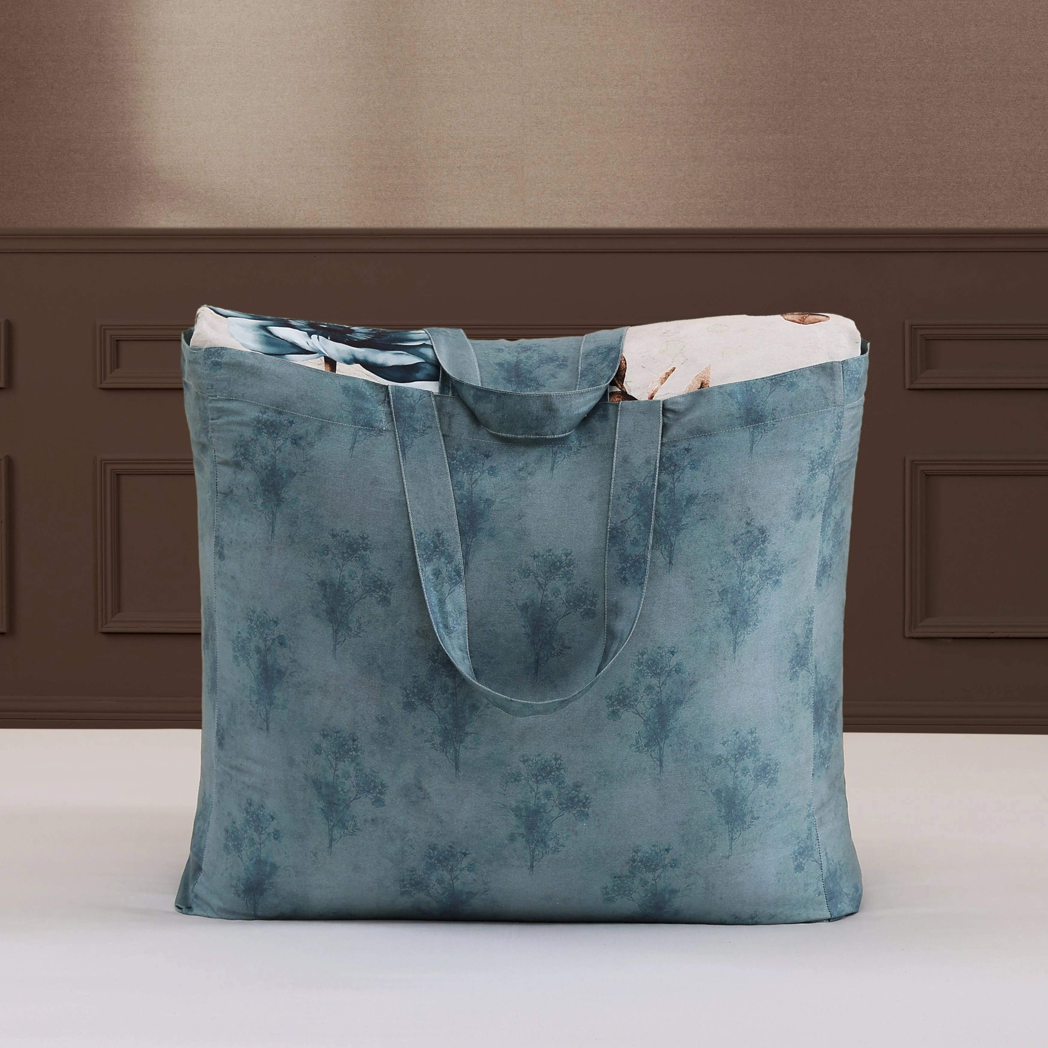 Bebejan Flowers in the Mist 5 Piece Reversible Comforter Set - Kaedas