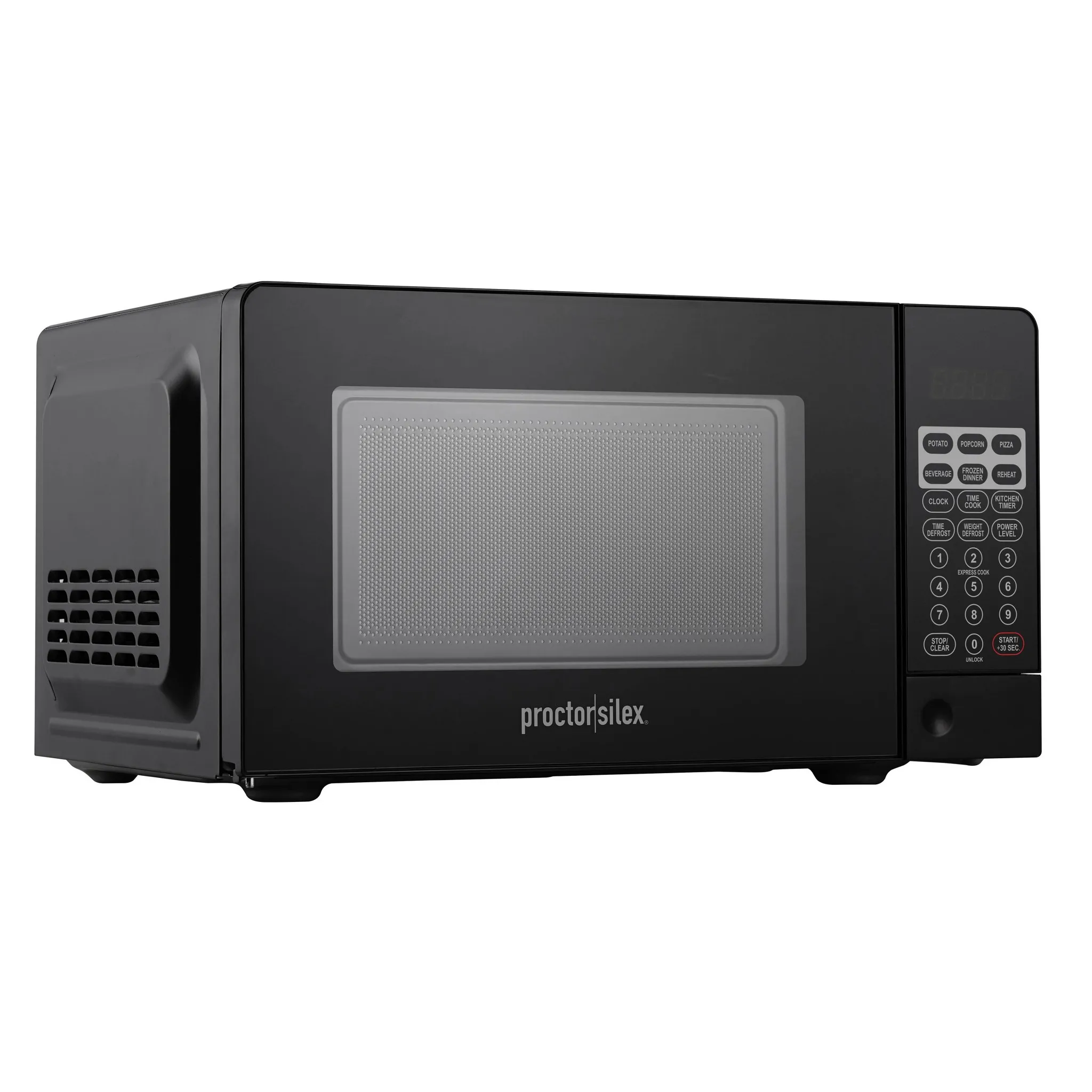 700W  Countertop Microwave Oven - Black - Kaedas