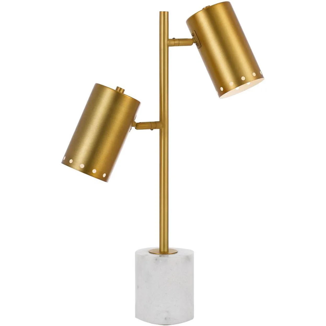 Derry Two-Light Table Lamp - Kaedas