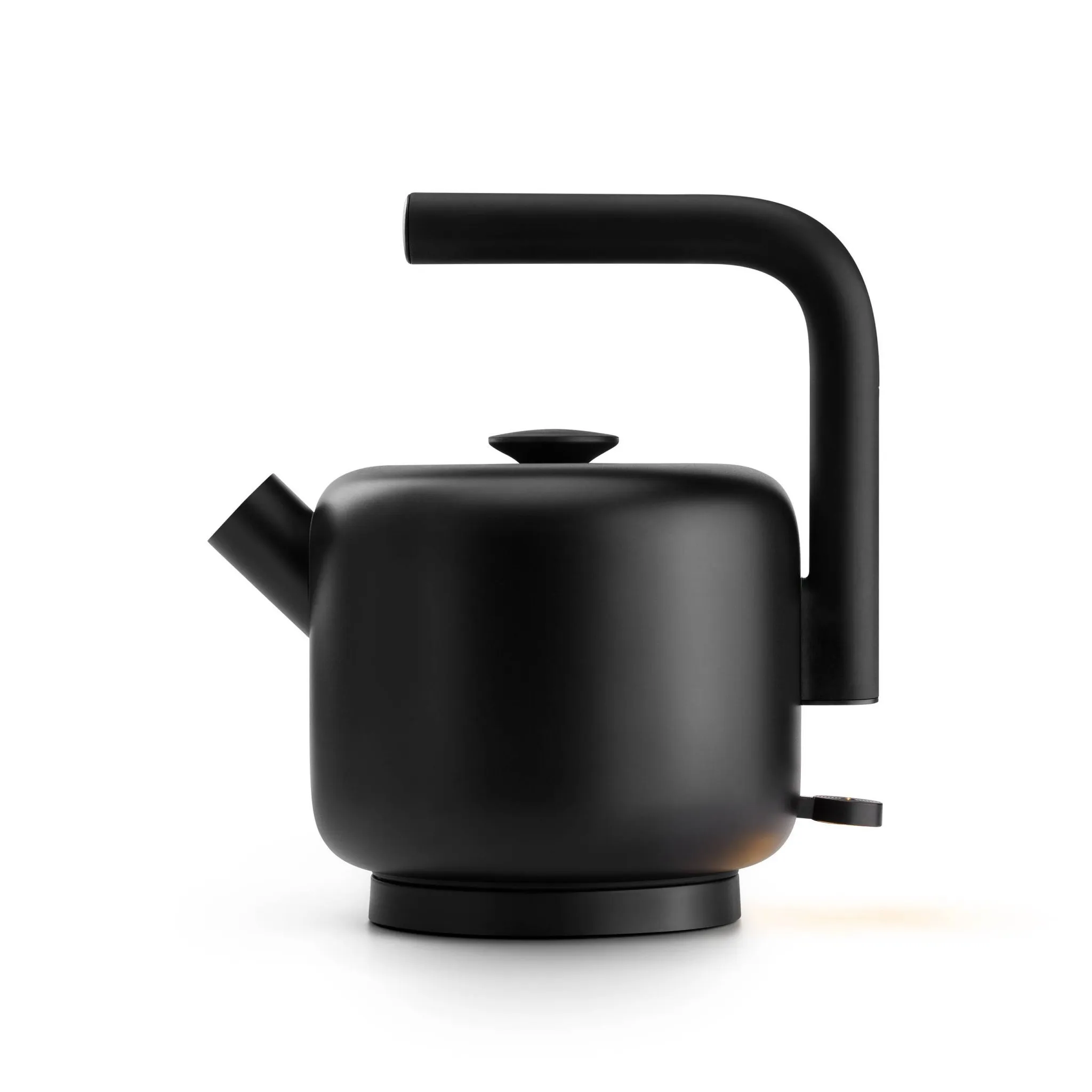 1.5L Clyde Electric Tea Kettle Matte Black: Stainless Steel, 1500W, Plastic Lid, Steel Handle, 5.51 lbs, 10.62