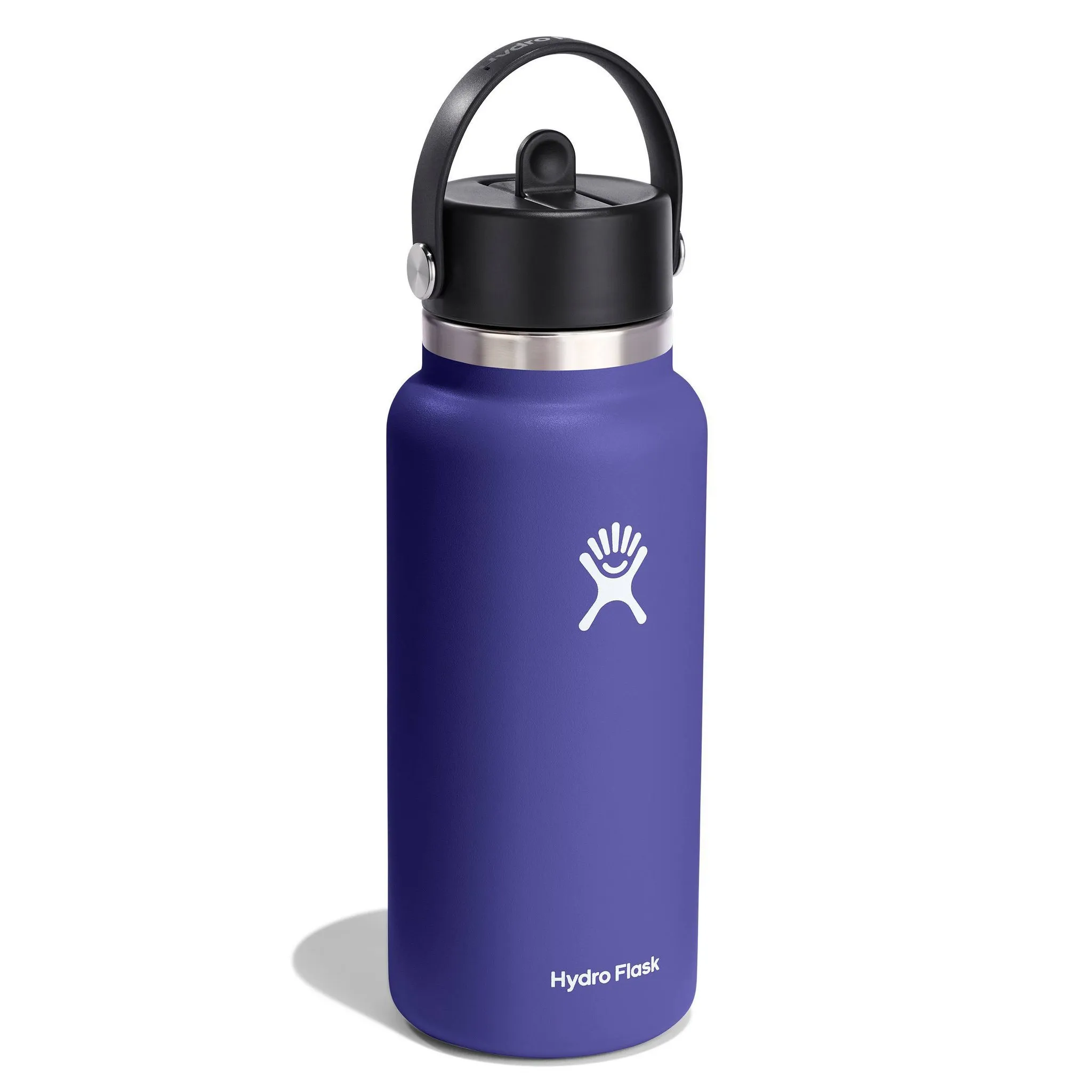 32oz Wide Mouth Flex Straw Water Bottle- Phantom - Kaedas