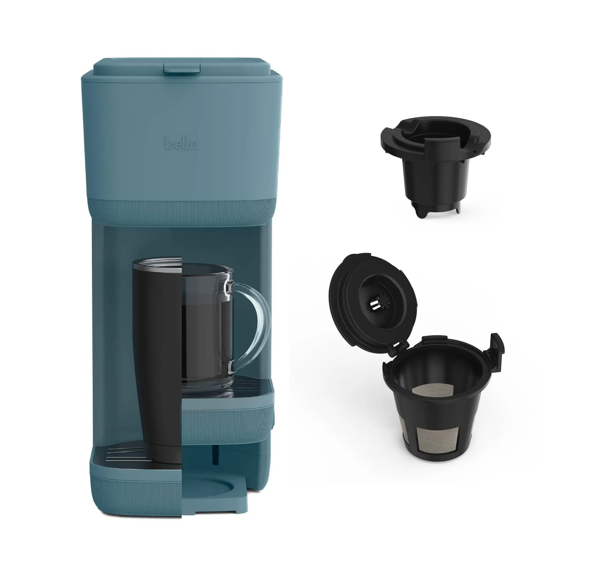 Single-Serve Coffee Maker - 14 Oz Capacity - Kaedas