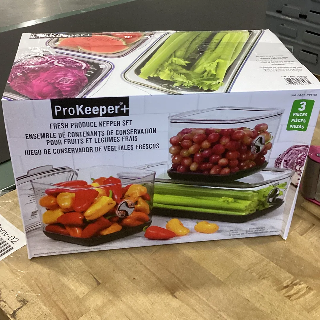 Fresh Produce Keeper Set with Air-Flow Vent System - Kaedas