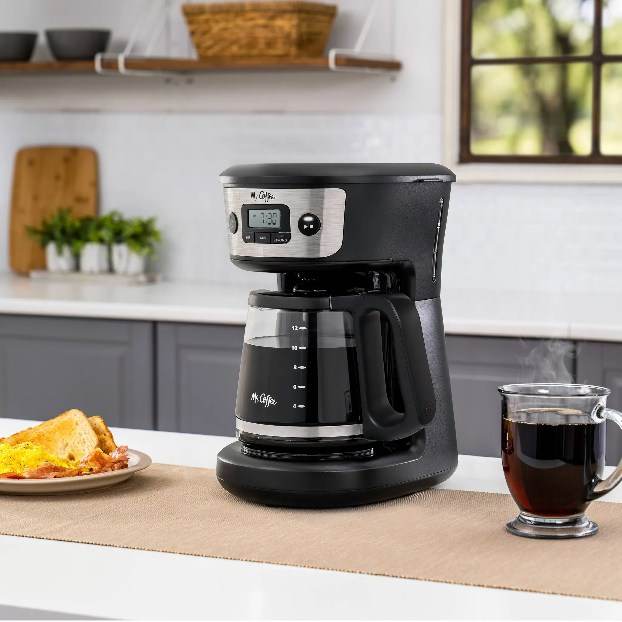 12-Cup Programmable Coffee Maker - Kaedas