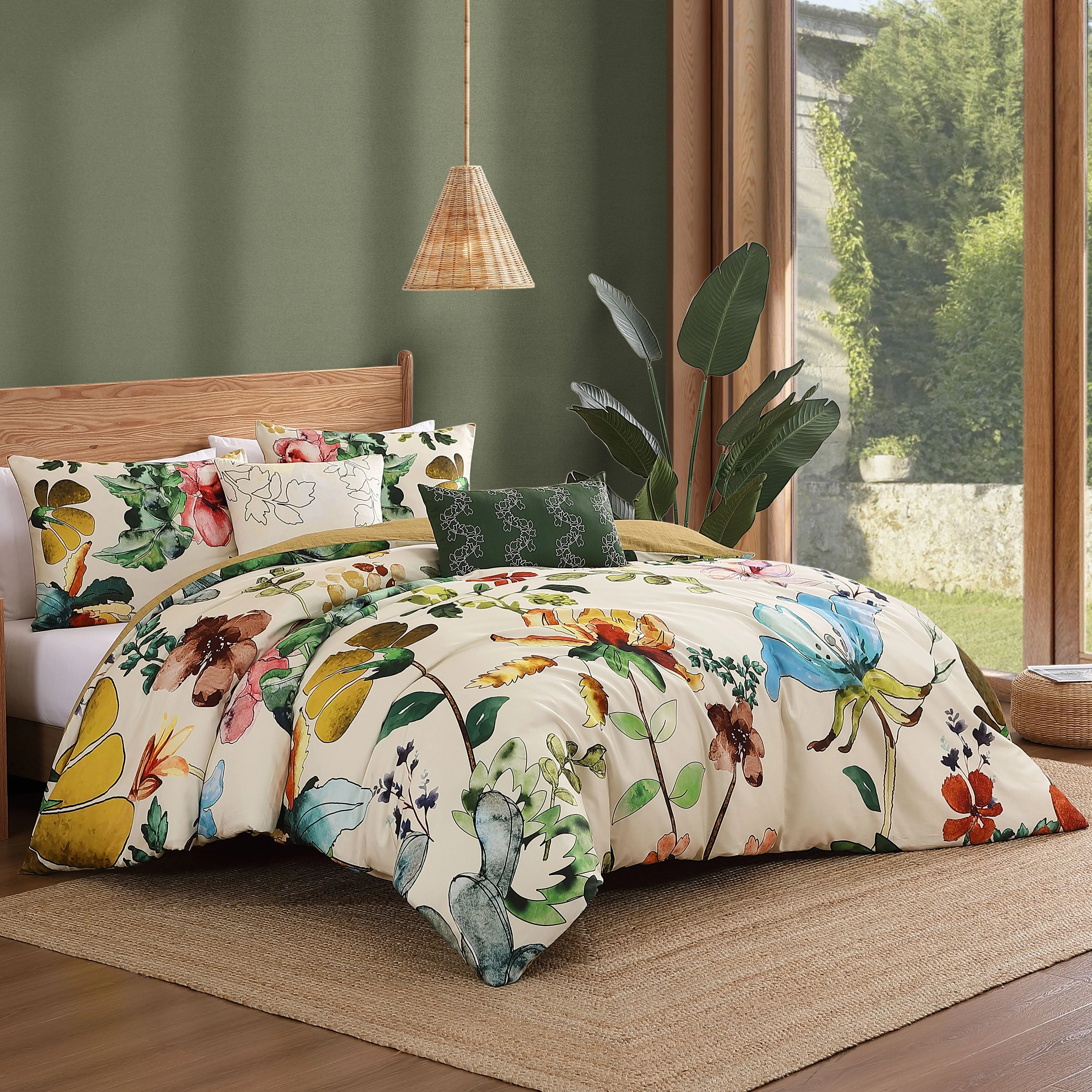 Bebejan Radiance 5 Piece Reversible Comforter Set - Kaedas