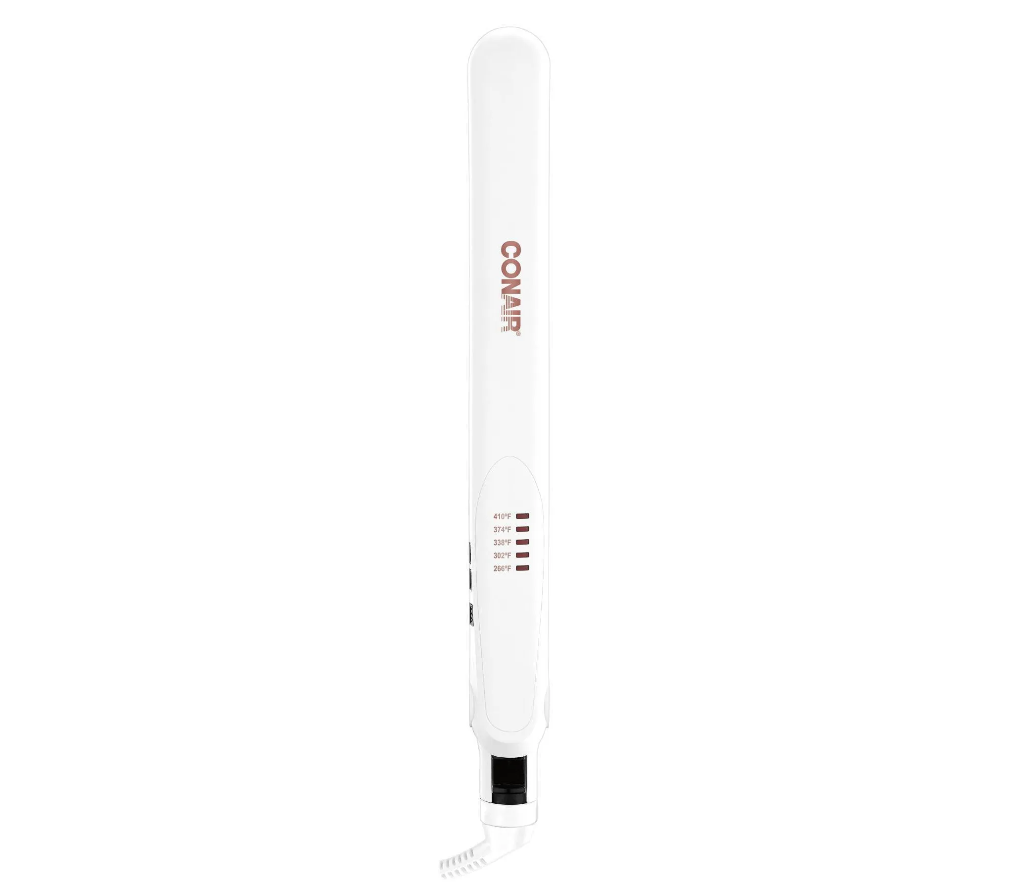 Conair Double Ceramic Flat Iron - White - 1 Inch - Kaedas