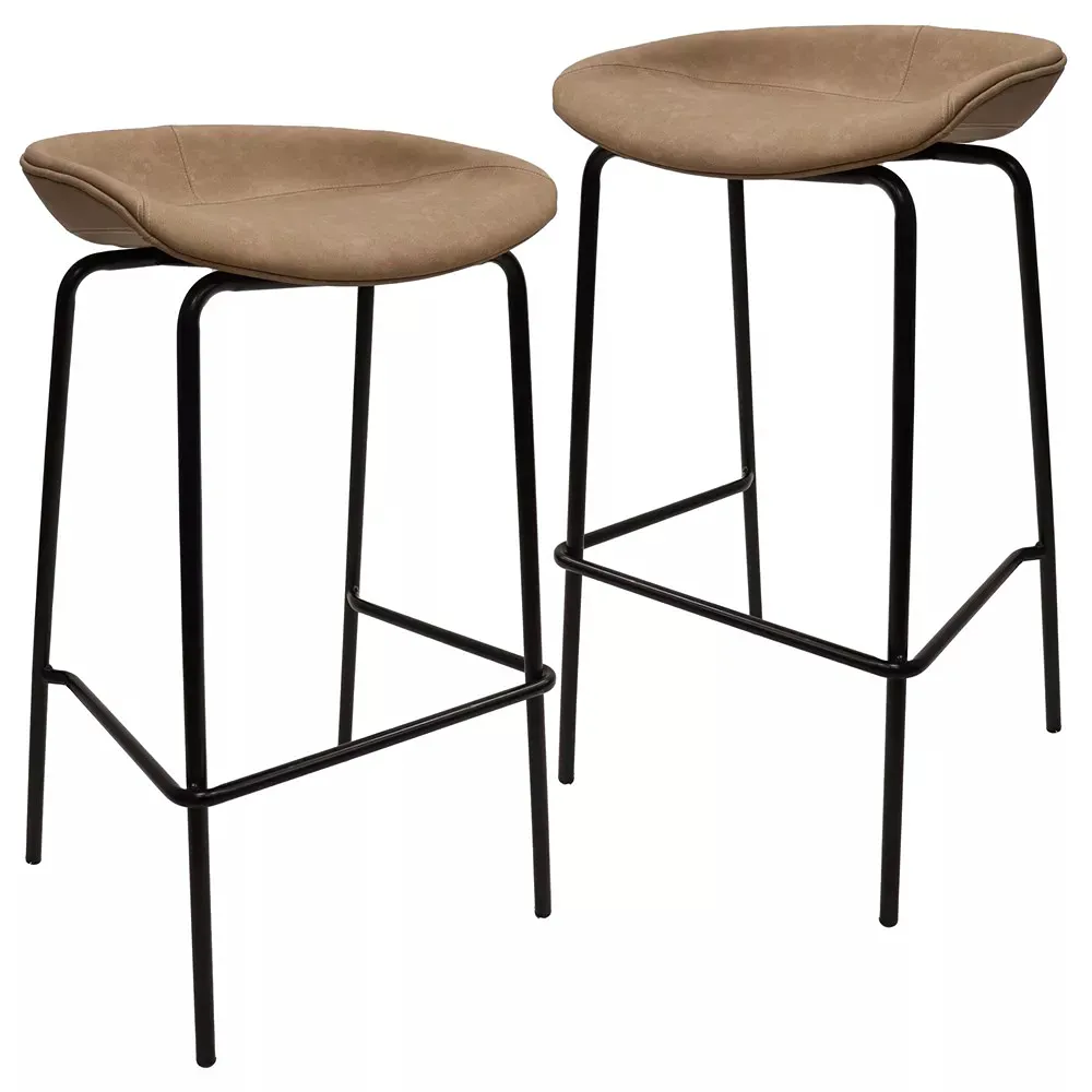 Servos Modern Barstool - Sand Brown - Kaedas