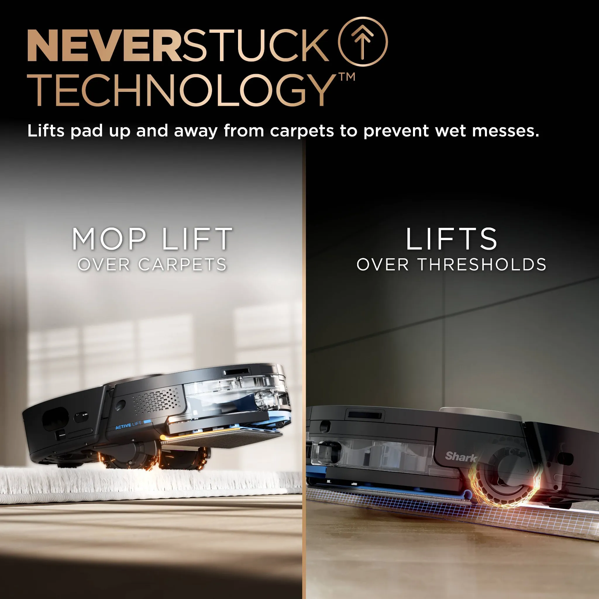 Power Detect 2-In-1 Robot Vacuum And Mop With NeverTouch Pro Base - RV2820ZE - Kaedas