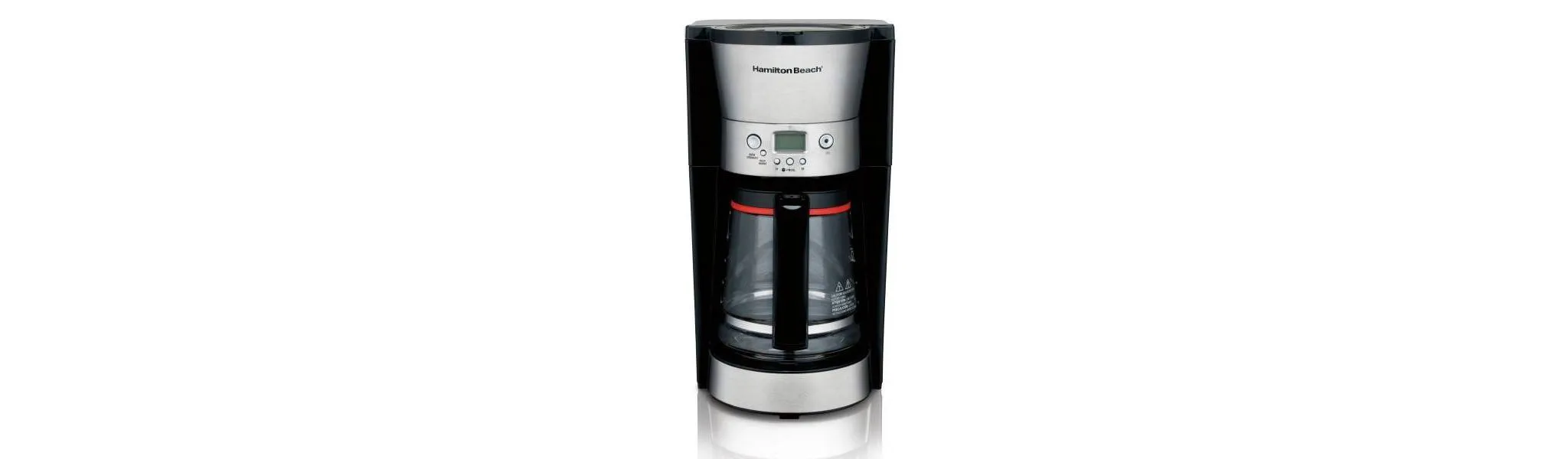 Hamilton Beach 12 Cup Drip Coffee Maker - Black - Kaedas