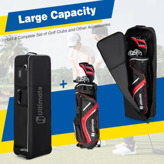 Soft-Sided Golf Travel Bag With Wheels - Kaedas