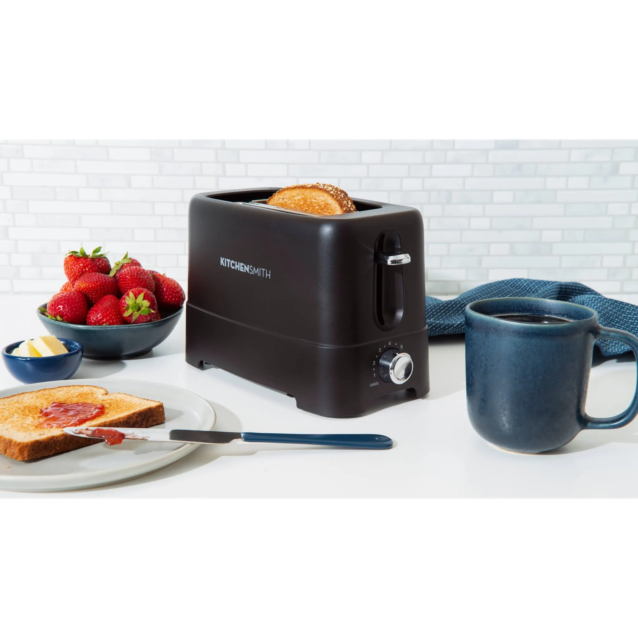 KitchenSmith by Bella 2 Slice Toaster - Kaedas