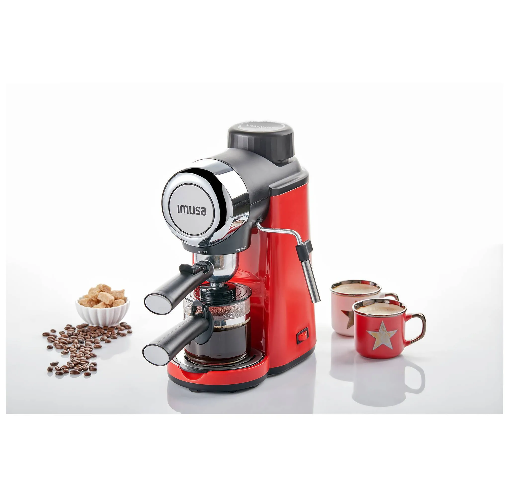 4 Cup Espresso Cappuccino Maker - Kaedas