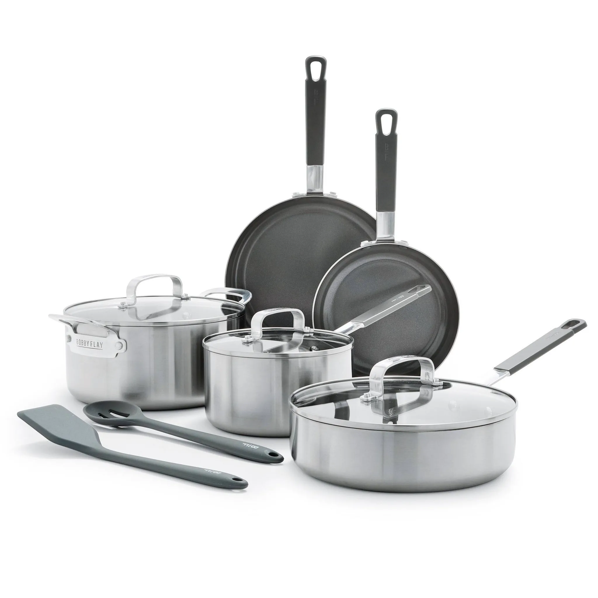 10pc Stainless Steel Cookware Set - Kaedas