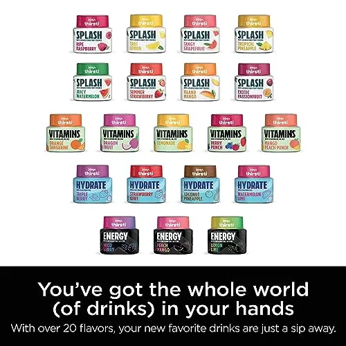 Ninja Thirsti Sparkling Drink System, One Size, Black (See Description) - Kaedas