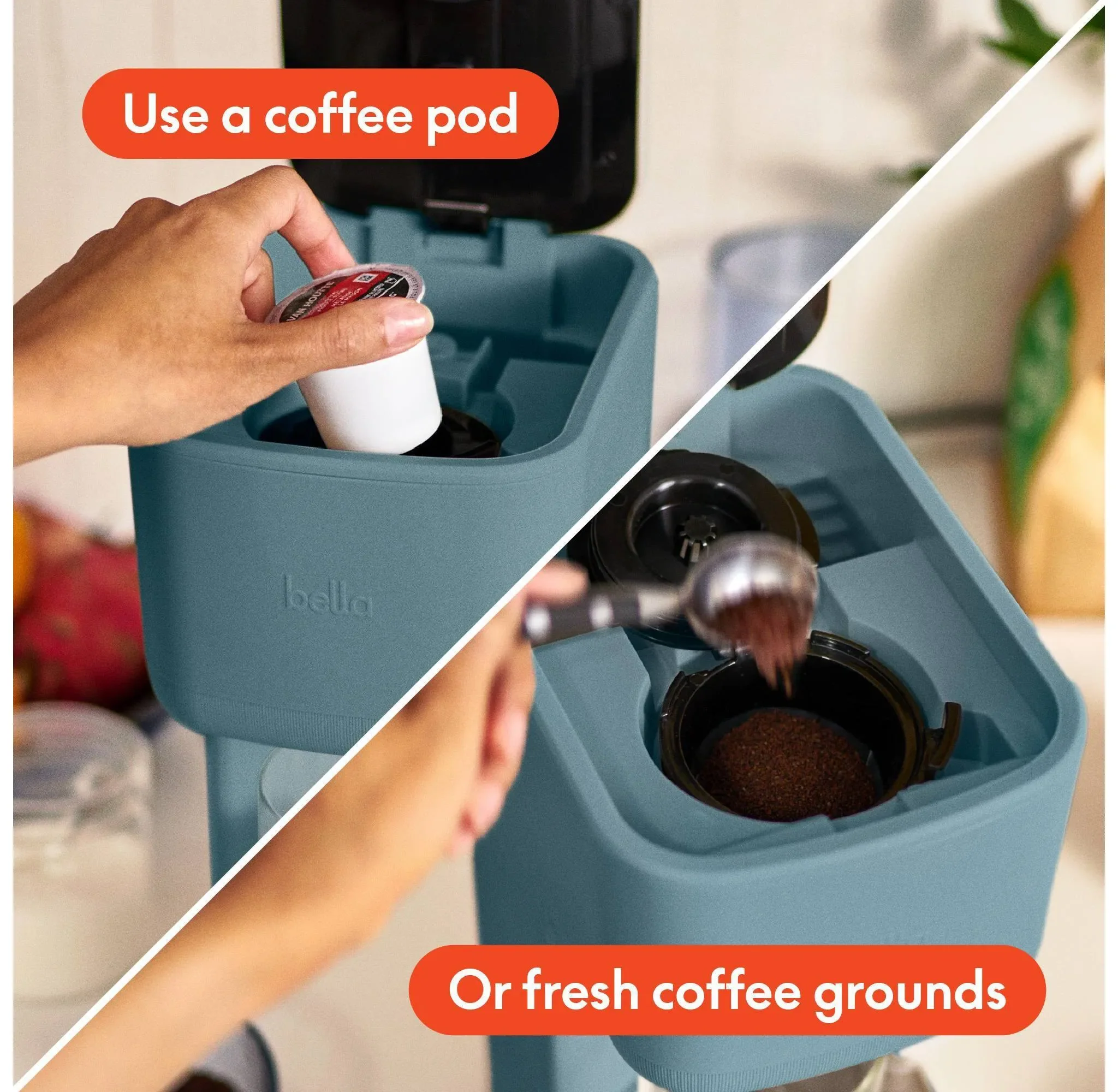 Single-Serve Coffee Maker - 14 Oz Capacity - Kaedas