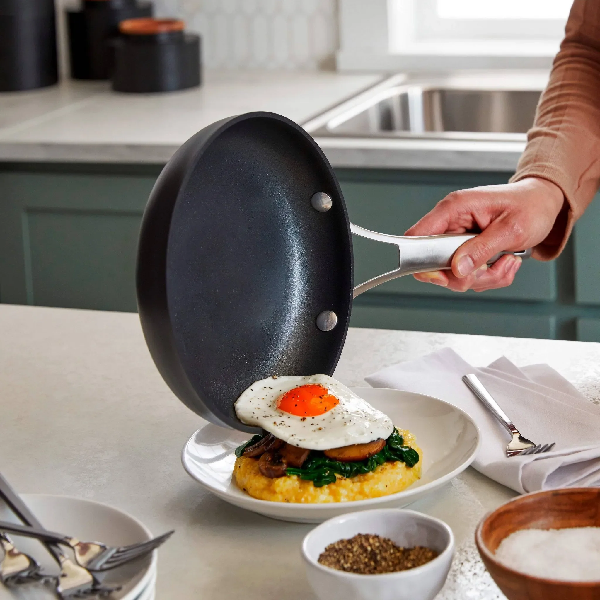 Nonstick Fry Pan Set - 10