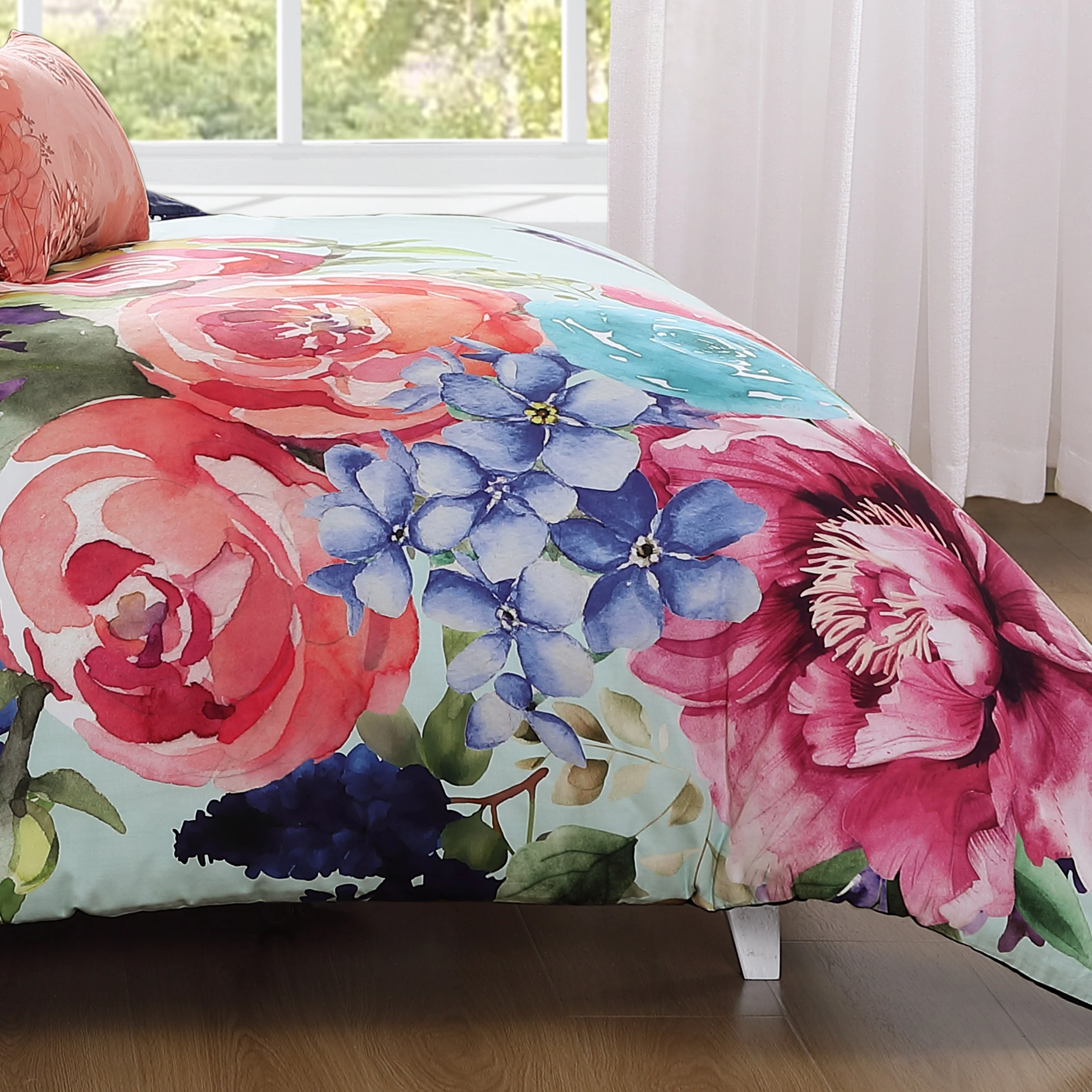 Bebejan Aqua Fiesta 5 Piece Reversible Comforter Set - Kaedas