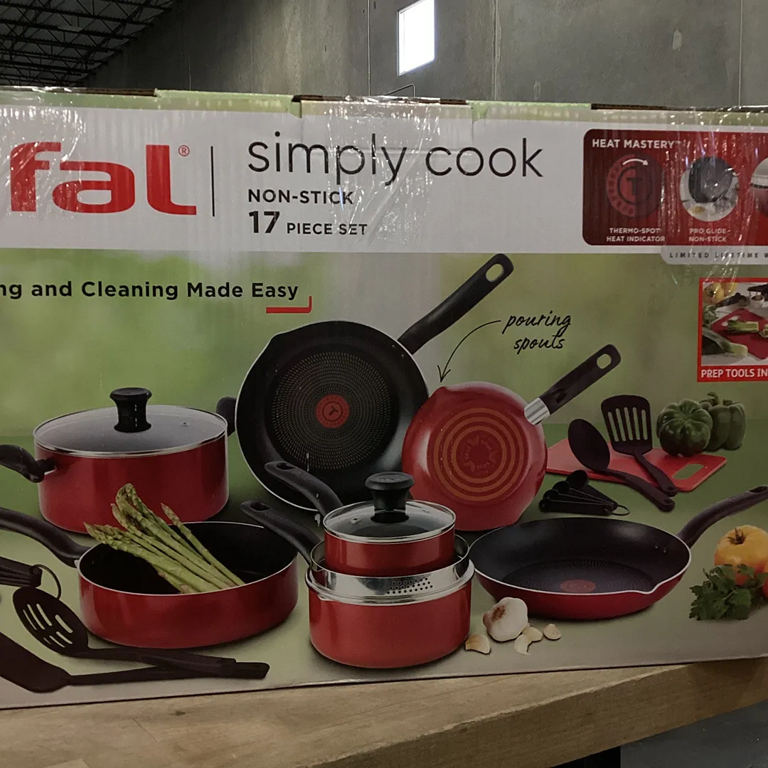 T-fal 17pc Simply Cook 