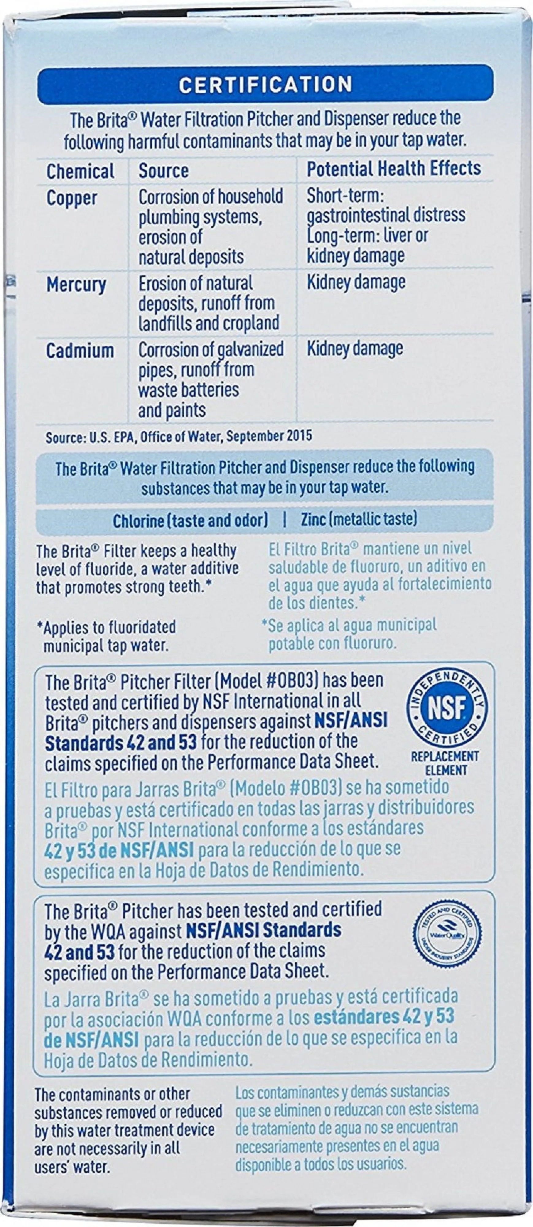 Brita Advanced Water Filter Replacement for Pitchers - 10 Pack - Kaedas