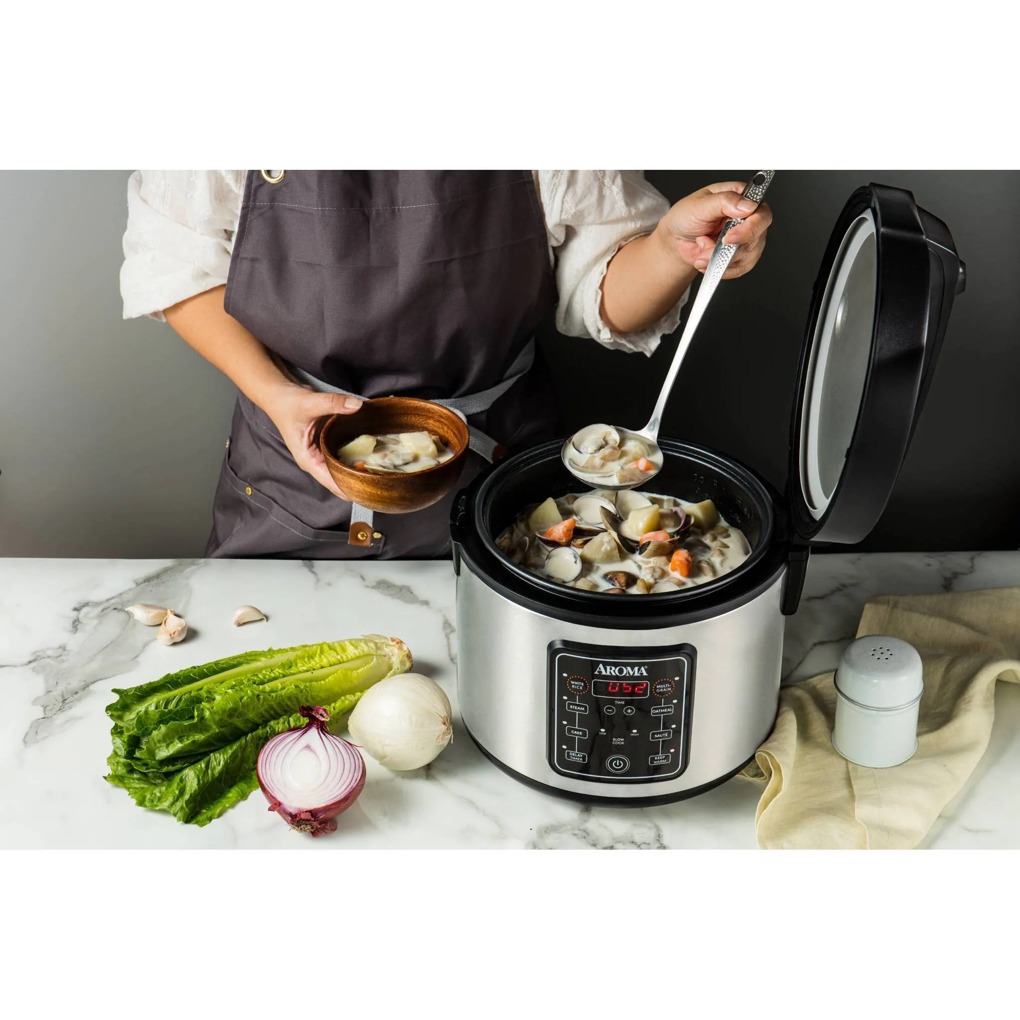 20-Cup Digital Multicooker and Rice Cooker - Kaedas