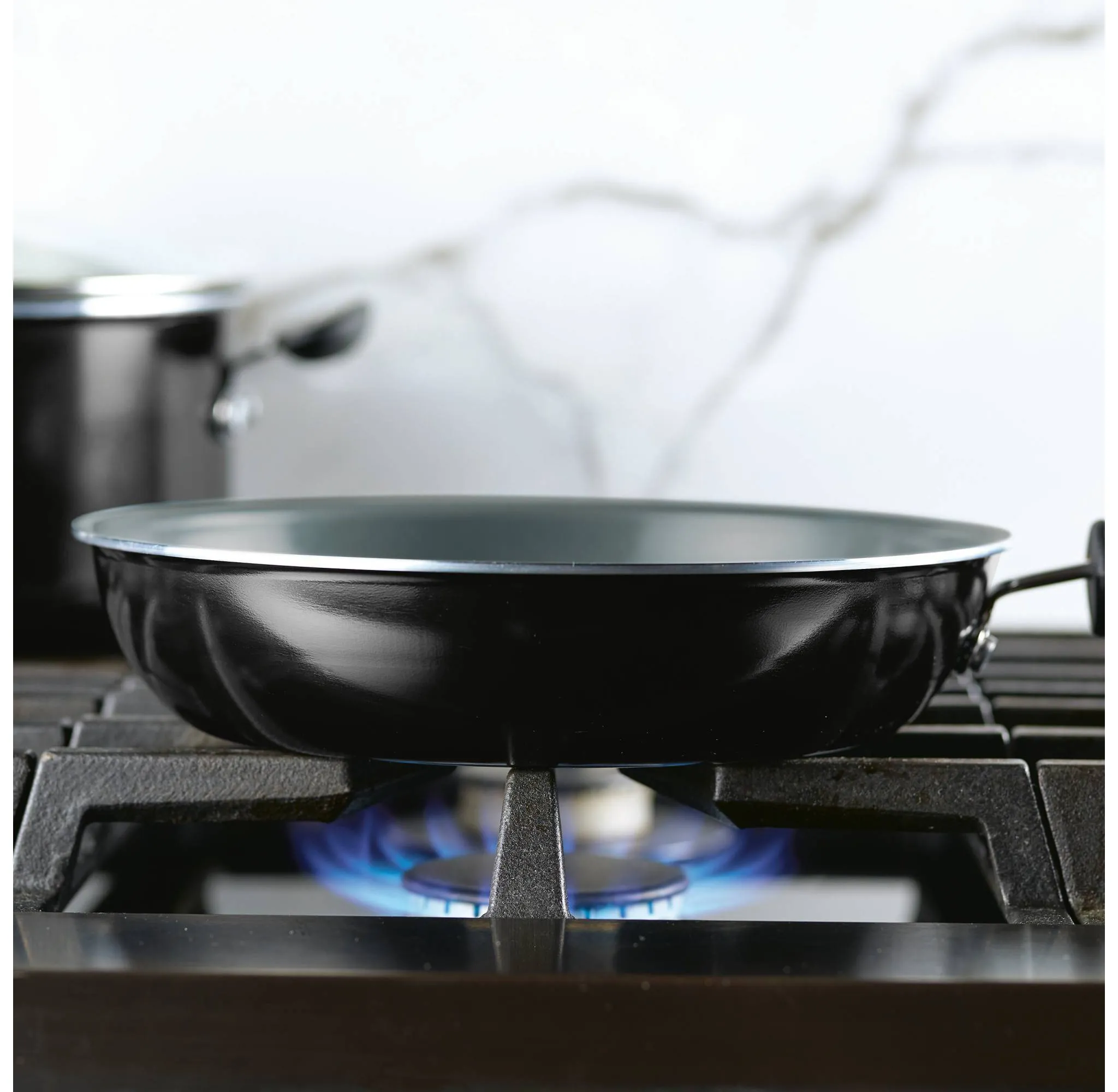 Reliance Pro 12pc Nonstick Ceramic Cookware Set Black/Gray - Kaedas