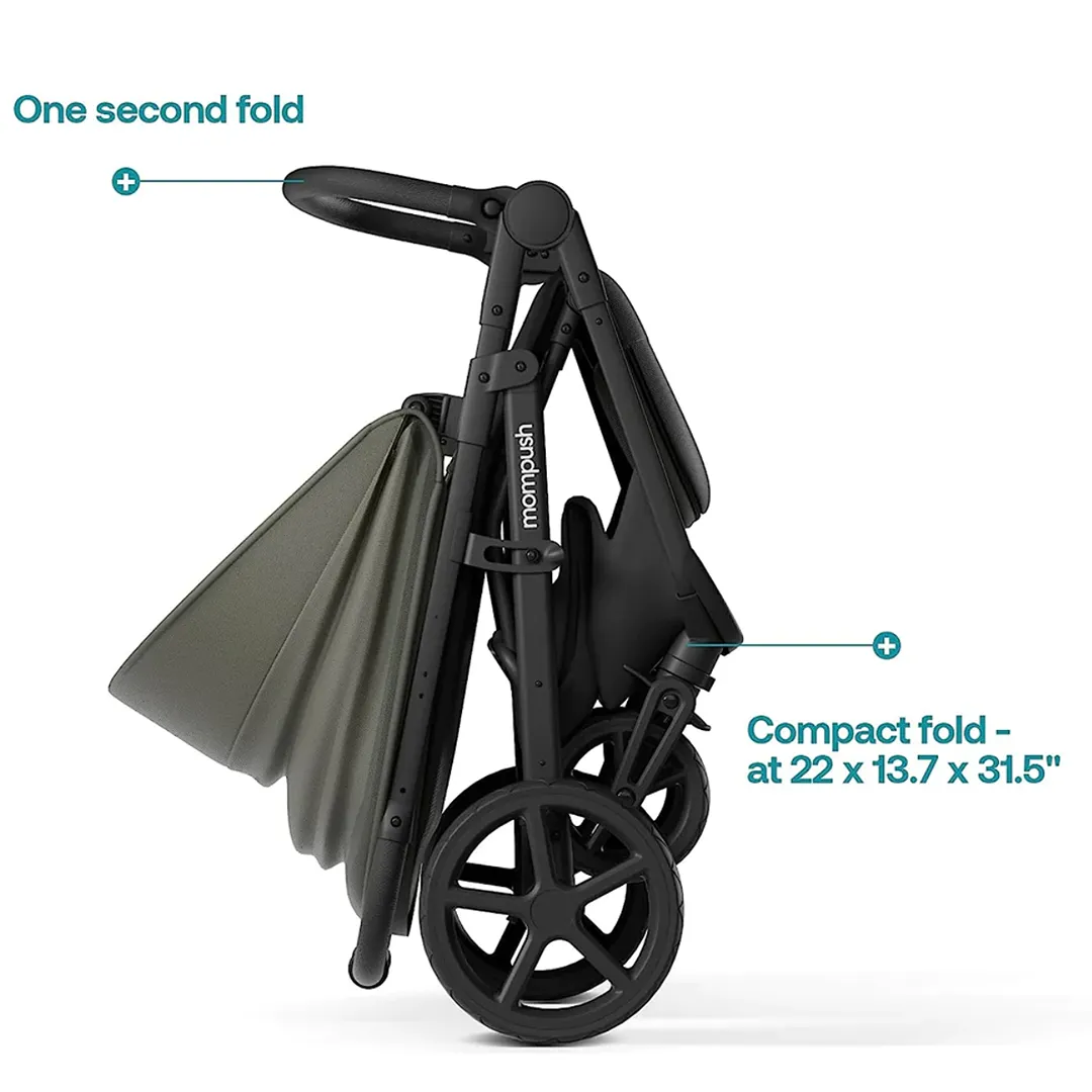 Nova Compact Lightweight Stroller - Forest - Kaedas