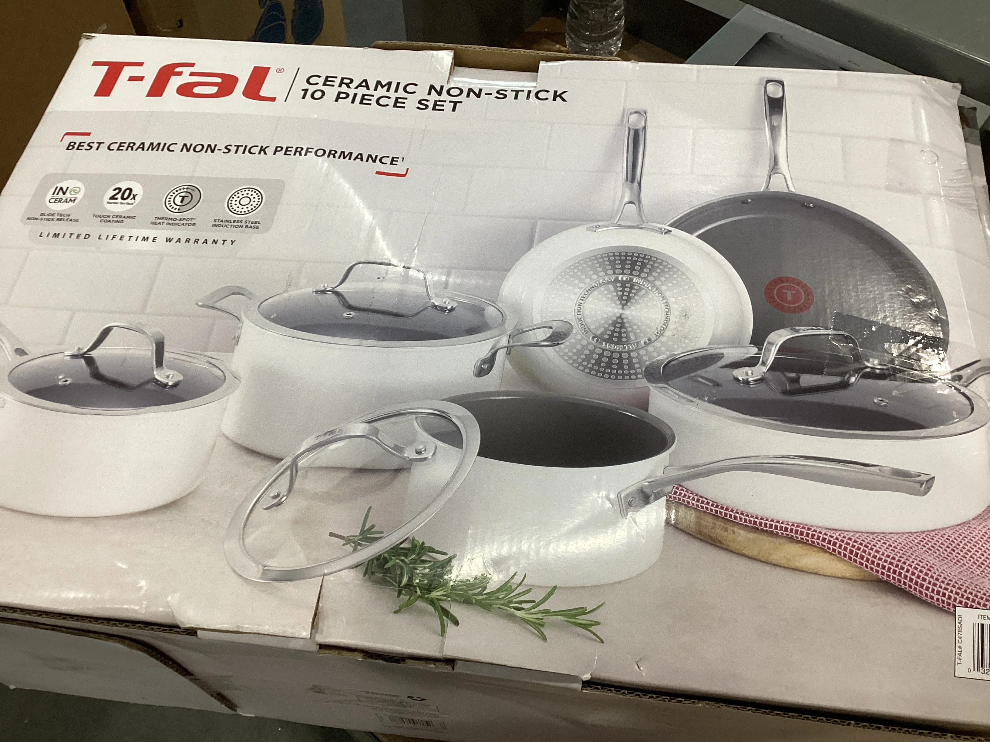 Ceramic non-stick 10 piece set (See Description) - Kaedas