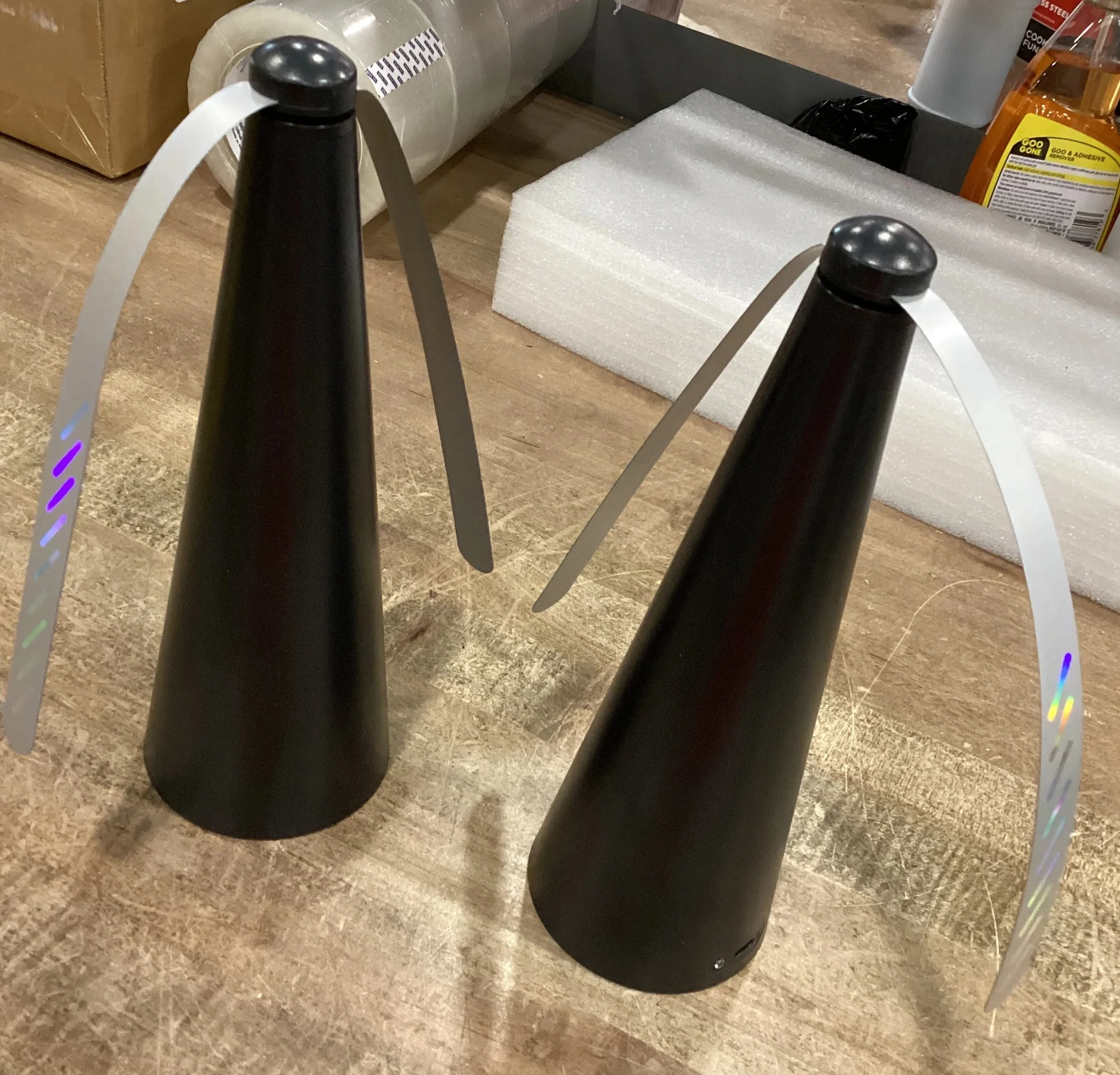 New Viral Trend Elements Bug Repelling Fans, Set of 2 Black - Kaedas