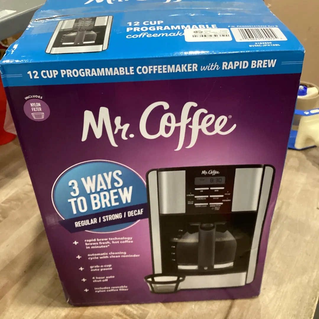 12-Cup Programmable Coffee Maker - Kaedas