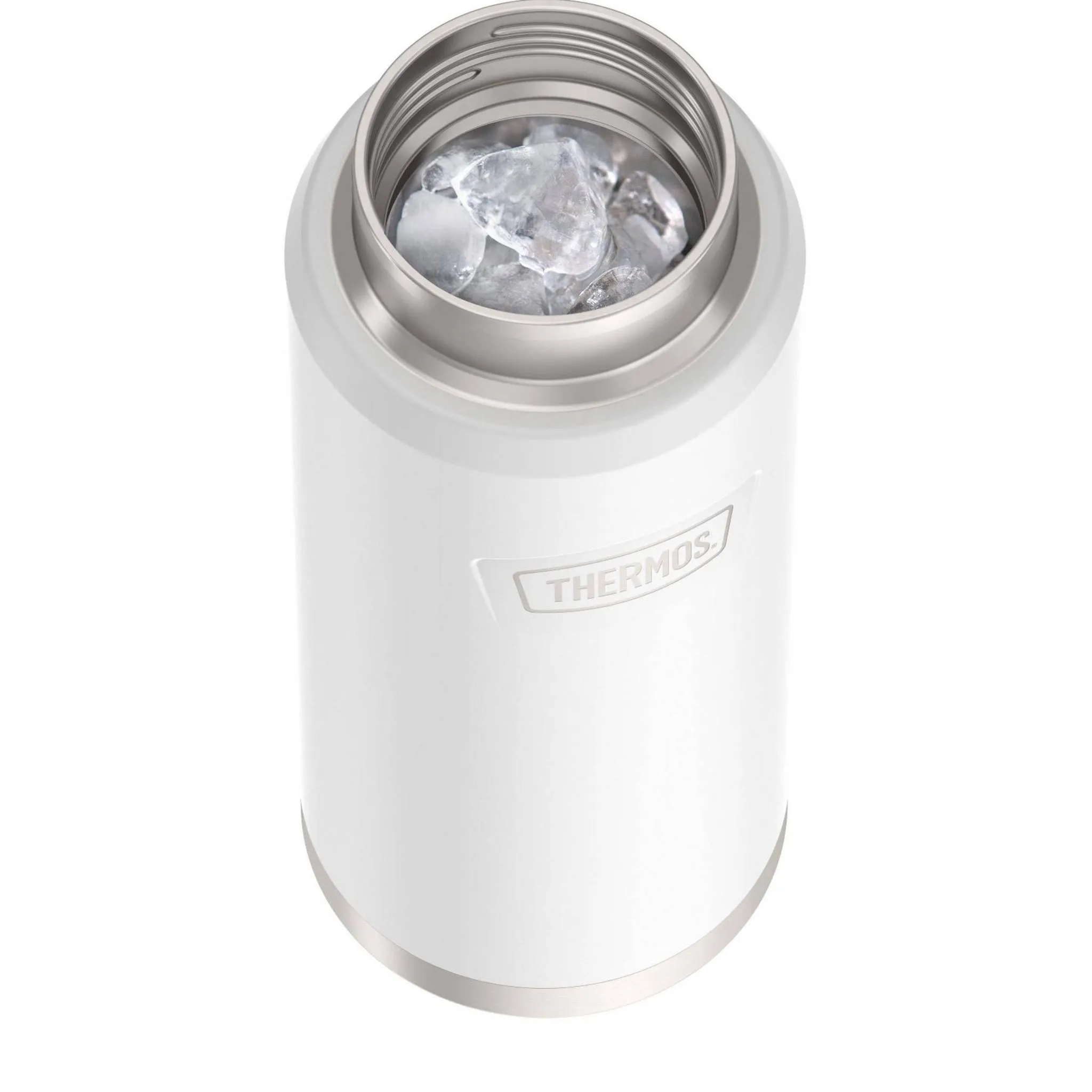 40oz Stainless Steel Wide Mouth Hydration Water Bottle - White (See Description) - Kaedas