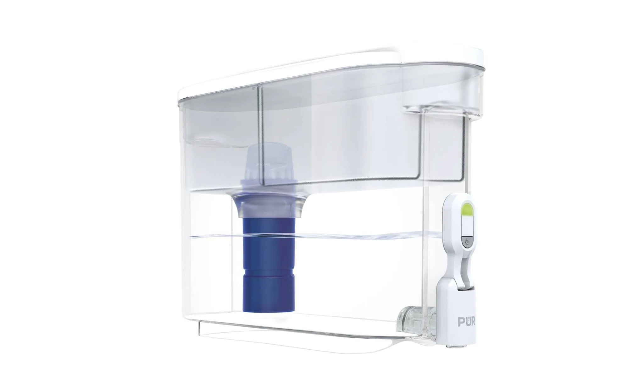 Plus 30-Cup Dispenser Filtration System White - Kaedas