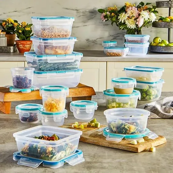 38-piece Plastic Food Storage Set (See Description) - Kaedas