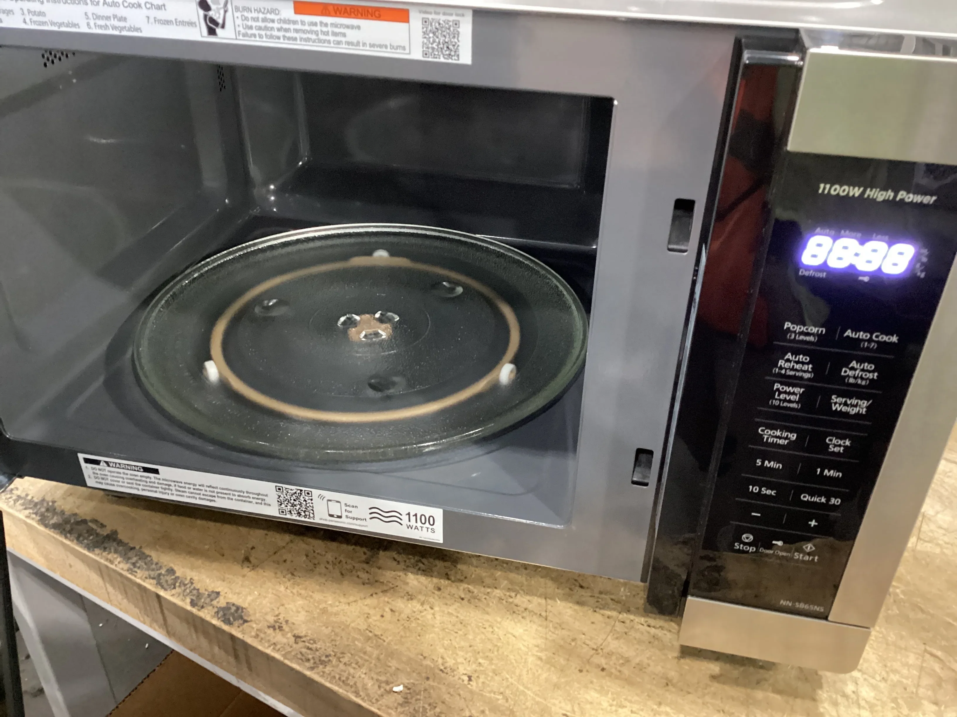Panasonic NN-SB65NSD 1.3 Microwave Oven with Child Lock (See Description) - Kaedas