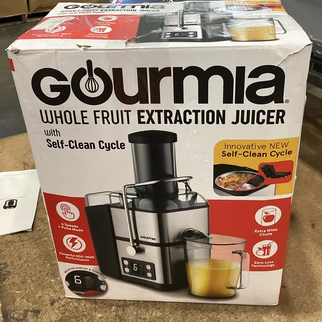 6 Speed Wide Mouth Juice Extraction with Self-Clean (See Description) - Kaedas