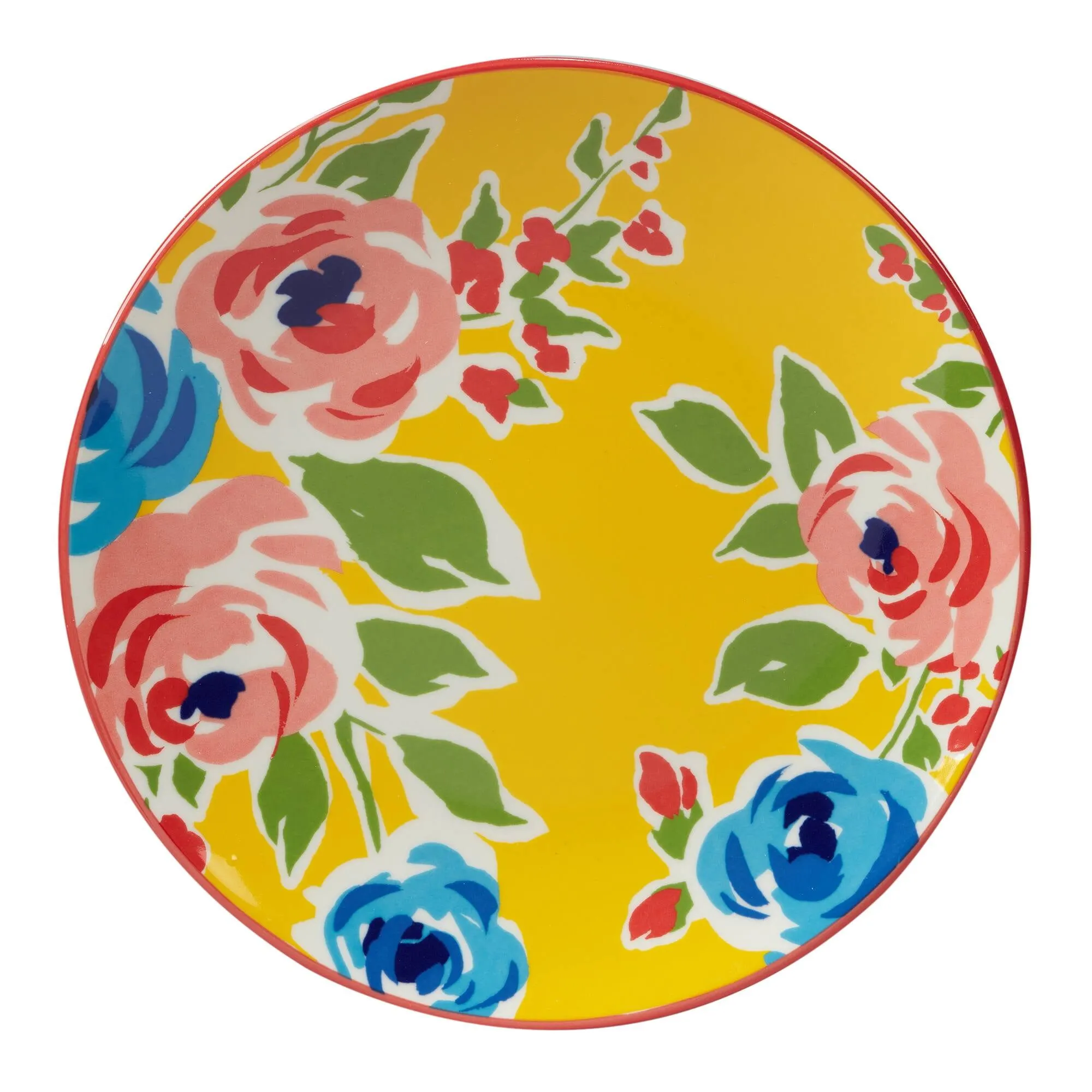 8.5-Inch Salad/Dessert Plates - 6 Assorted Designs - Kaedas