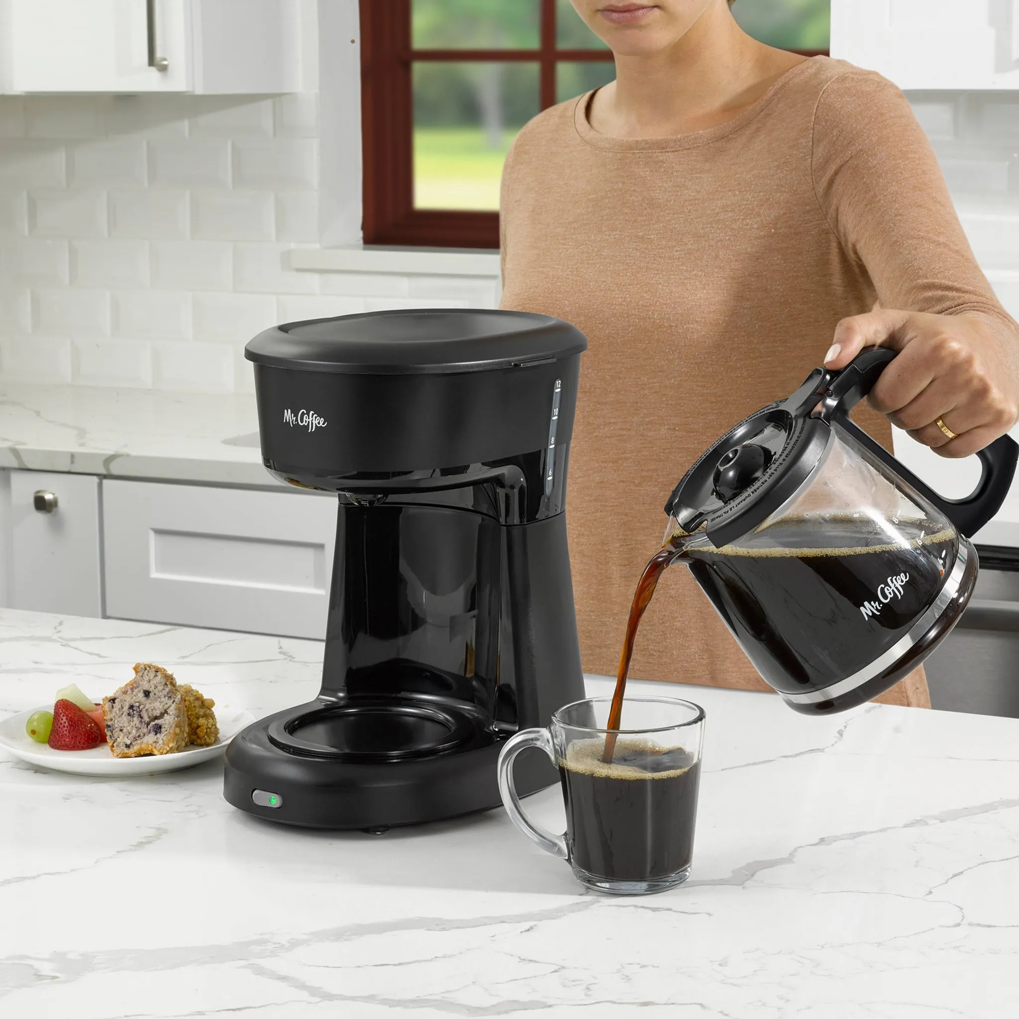 12-Cup Switch Coffee Maker - Black - Kaedas