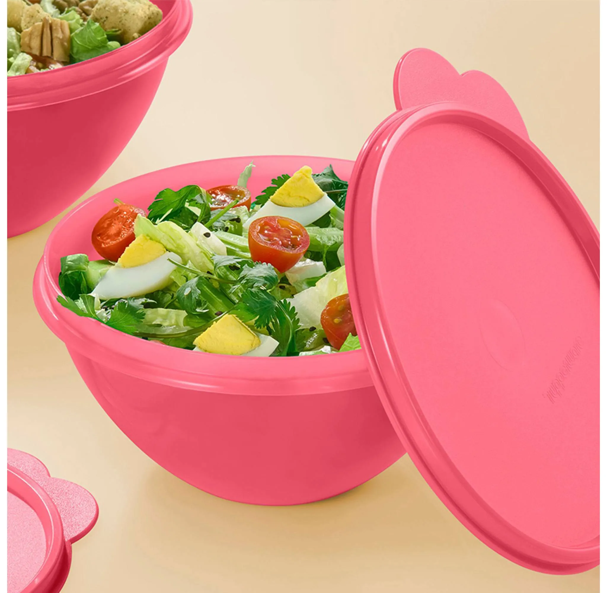 6pc Wonderlier Bowl Food Storage Set - Pink (See Description) - Kaedas