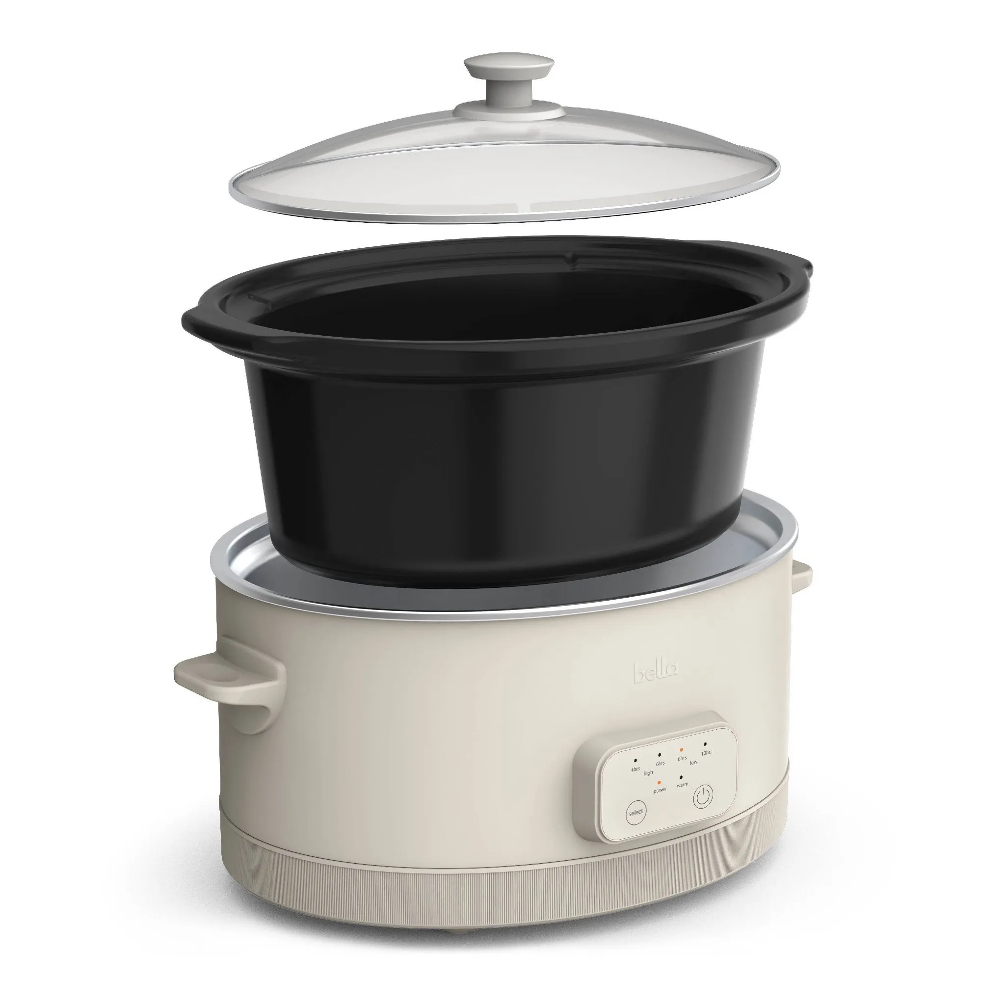6qt Programmable Slow Cooker - Oatmilk - Kaedas