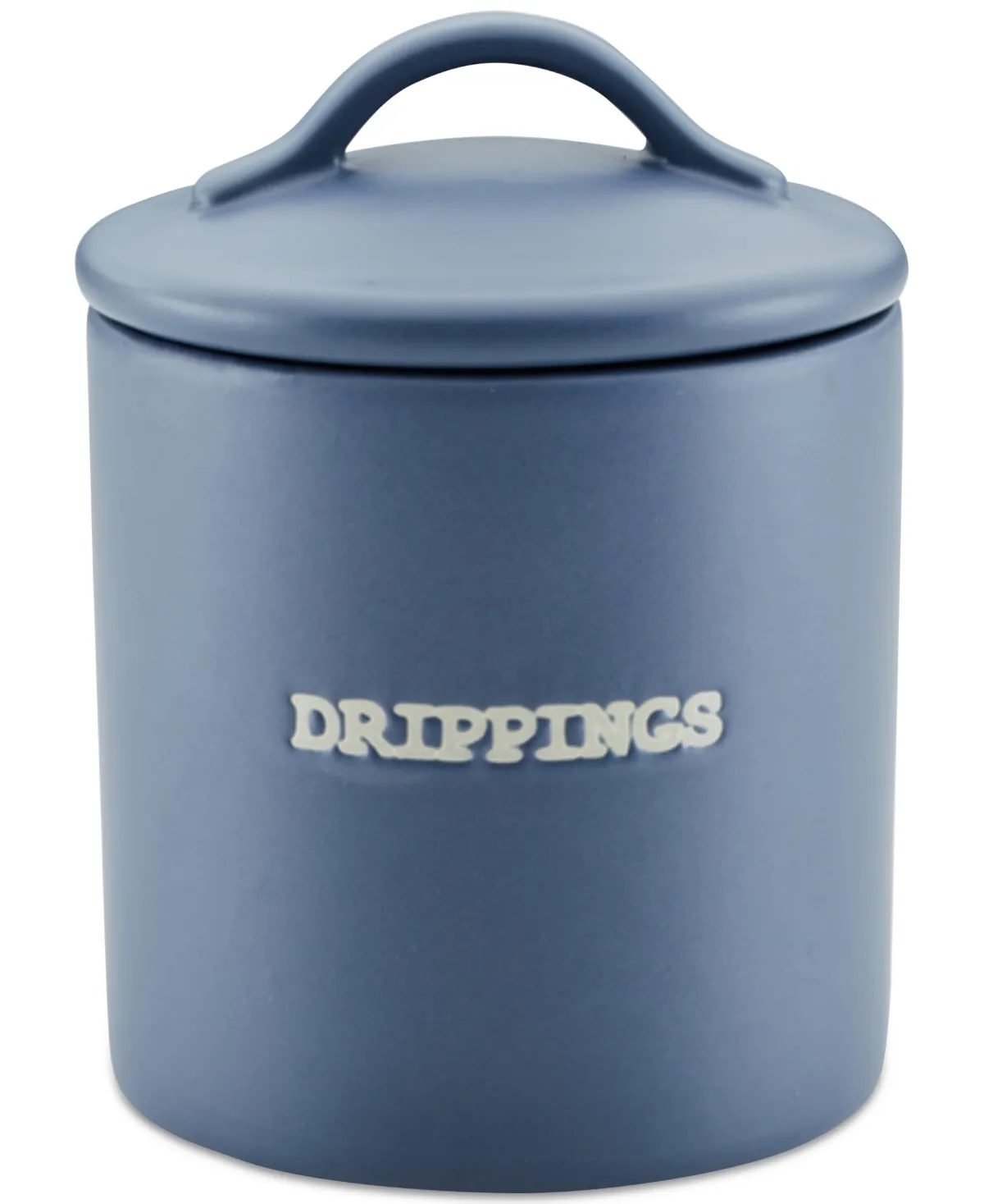 21-oz. Bacon Grease Jar - Anchor Blue - Kaedas