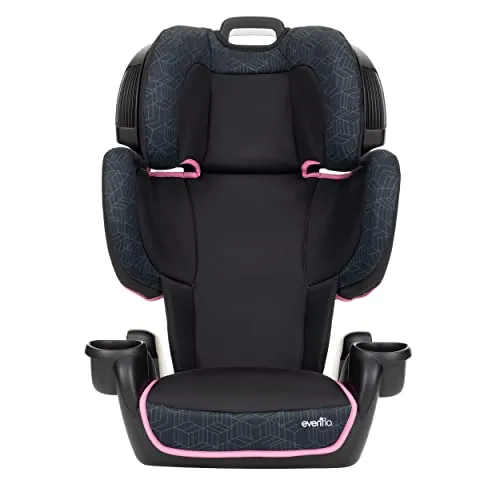 Evenflo GoTime LX High Back Booster Car Seat Terrain Pink - Kaedas
