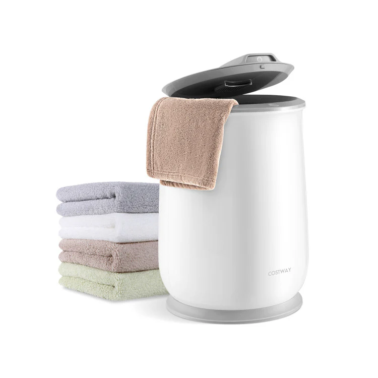 Towel Warmer Bucket With Auto Shut Off for Bathroom-Gray - Kaedas