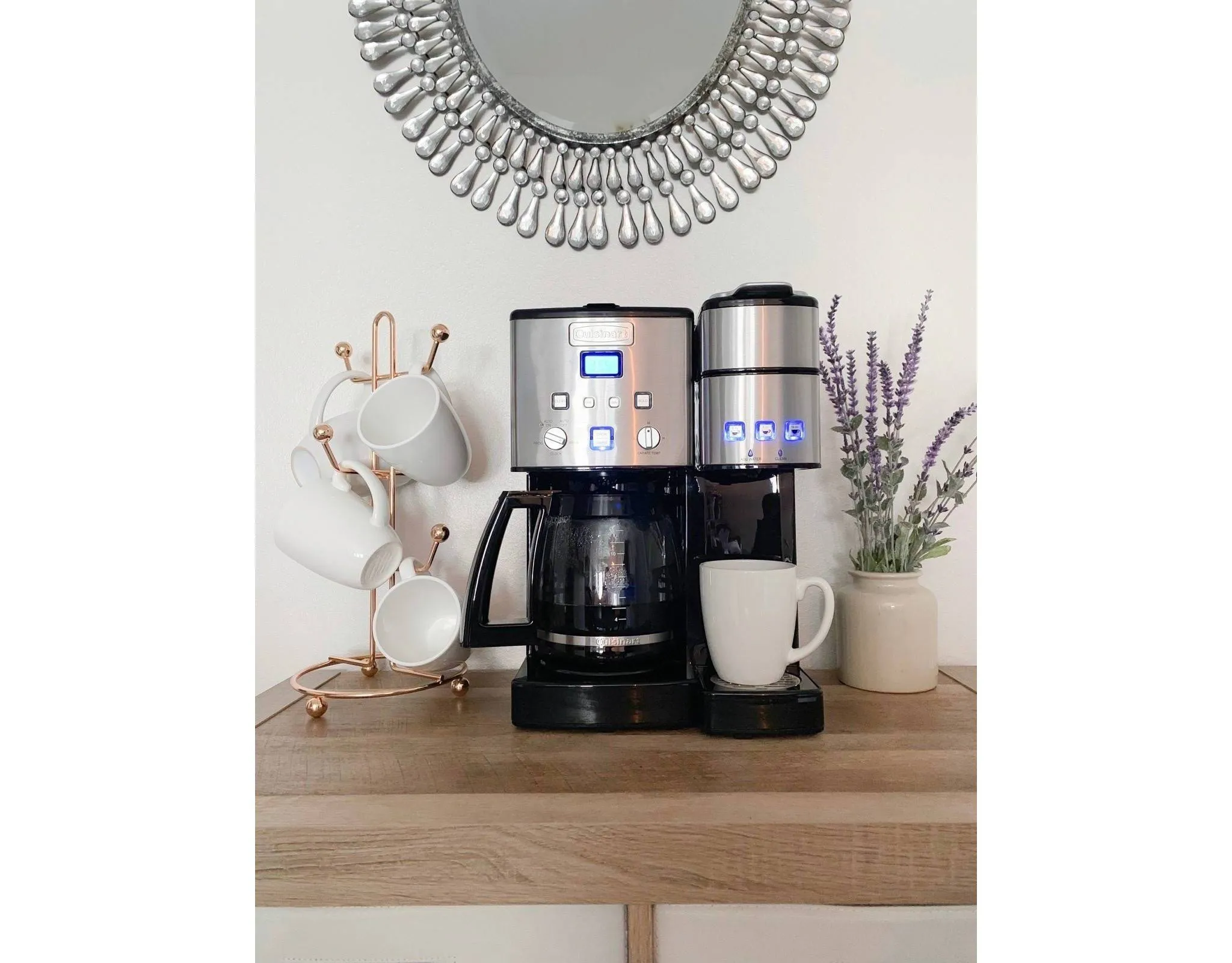 Coffee Center 12 Cup Coffeemaker and Single-Serve Brewer - Stainless Steel (See Description) - Kaedas