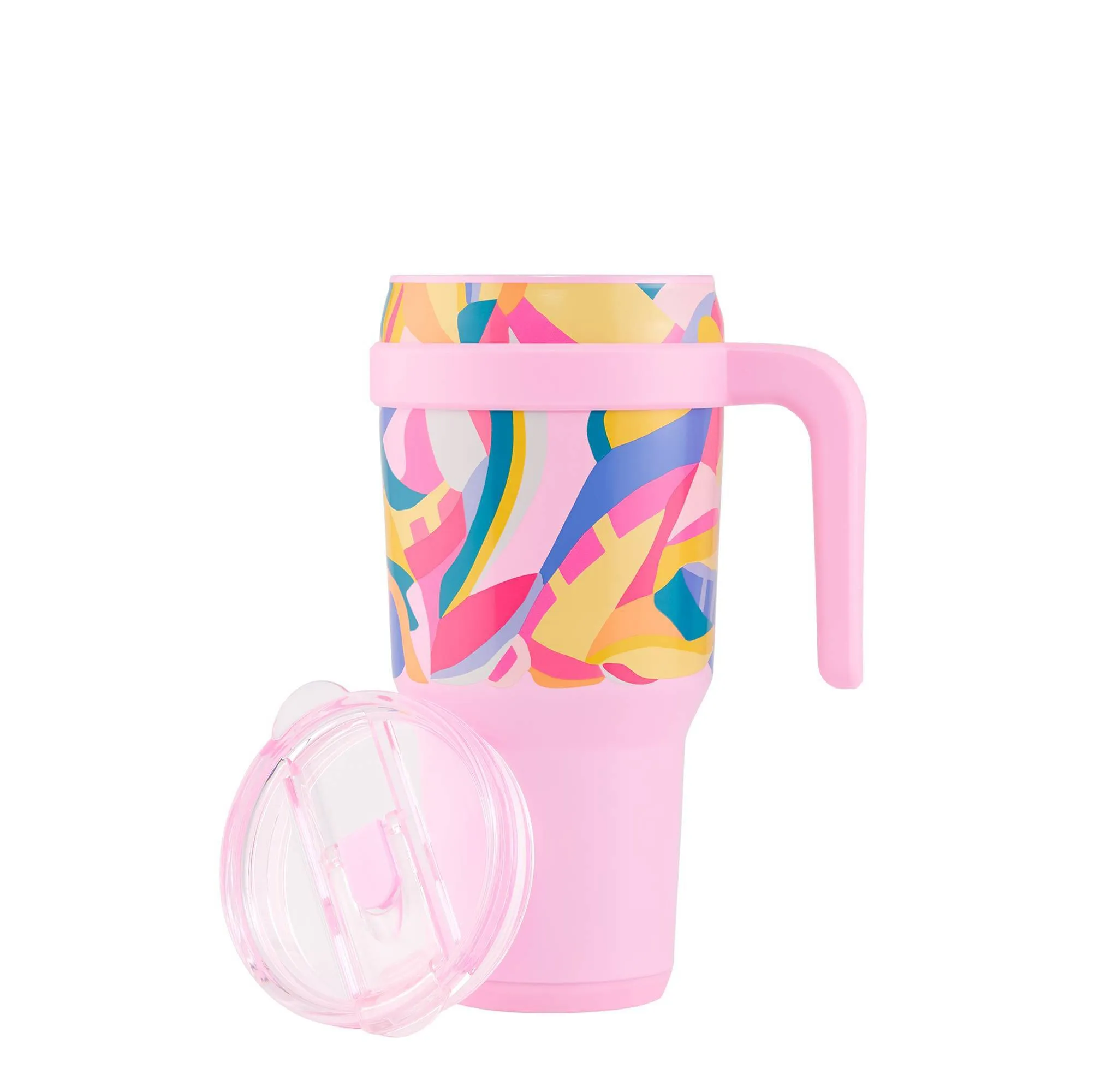 40oz Cold1 Vacuum Insulated Stainless Steel Straw Tumbler Mug - Paradise Pink - Kaedas